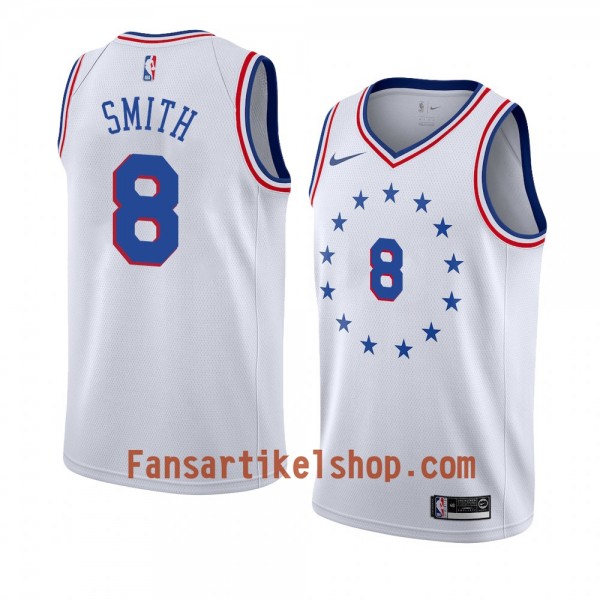 Philadelphia 76ers Trikot Zhaire Smith 8 2018-19 Nike Weiß Swingman - Herren Philadelphia 76ers Trikot Zhaire Smith 8 2018-19 Nike Weiß Swingman - Herren